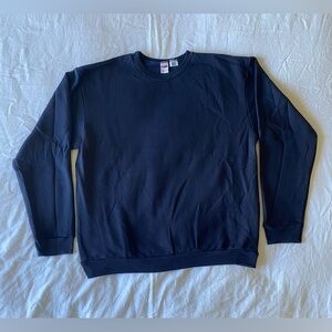 American Apparel Crewneck Sweatshirt Unisex Navy